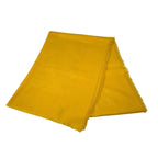 Loewe Anagram Flower Large Shawl Silk Wool Yellow Scarf