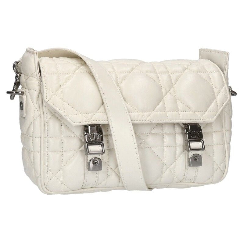 Christian Diorcamp Cannage Leather Shoulder Bag — view 2