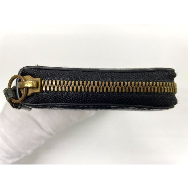 Gucci Animalier Bee Leather Zip Around Wallet Round Zipper Long — view 6
