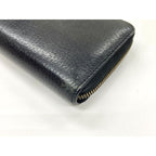 Gucci Animalier Bee Leather Zip Around Wallet Round Zipper Long — view 9