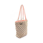 Gucci Tote GG Canvas Beige Pink — view 2