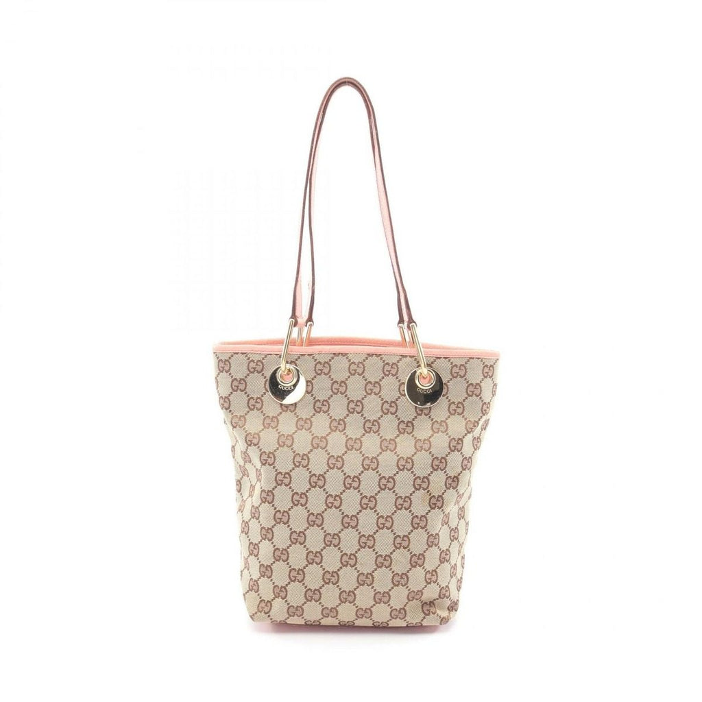 Gucci Tote GG Canvas Beige Pink