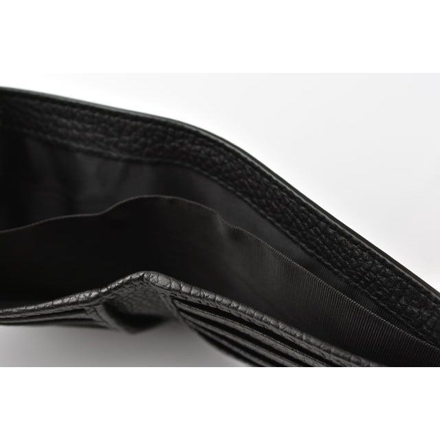 Gucci Wallet Fold Dorian Black Calf Leather — view 3