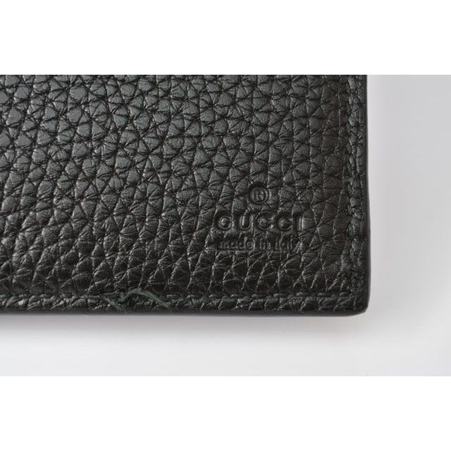Gucci Wallet Fold Dorian Black Calf Leather — view 5