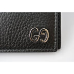Gucci Wallet Fold Dorian Black Calf Leather — view 8