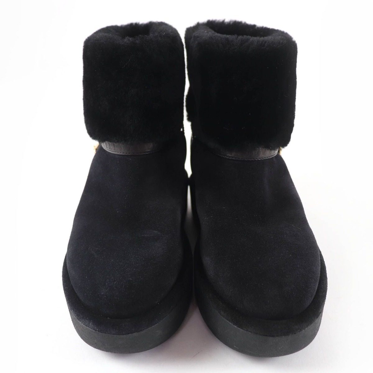 Louis Vuitton Aspen Line Shearling Belt Boot — view 3