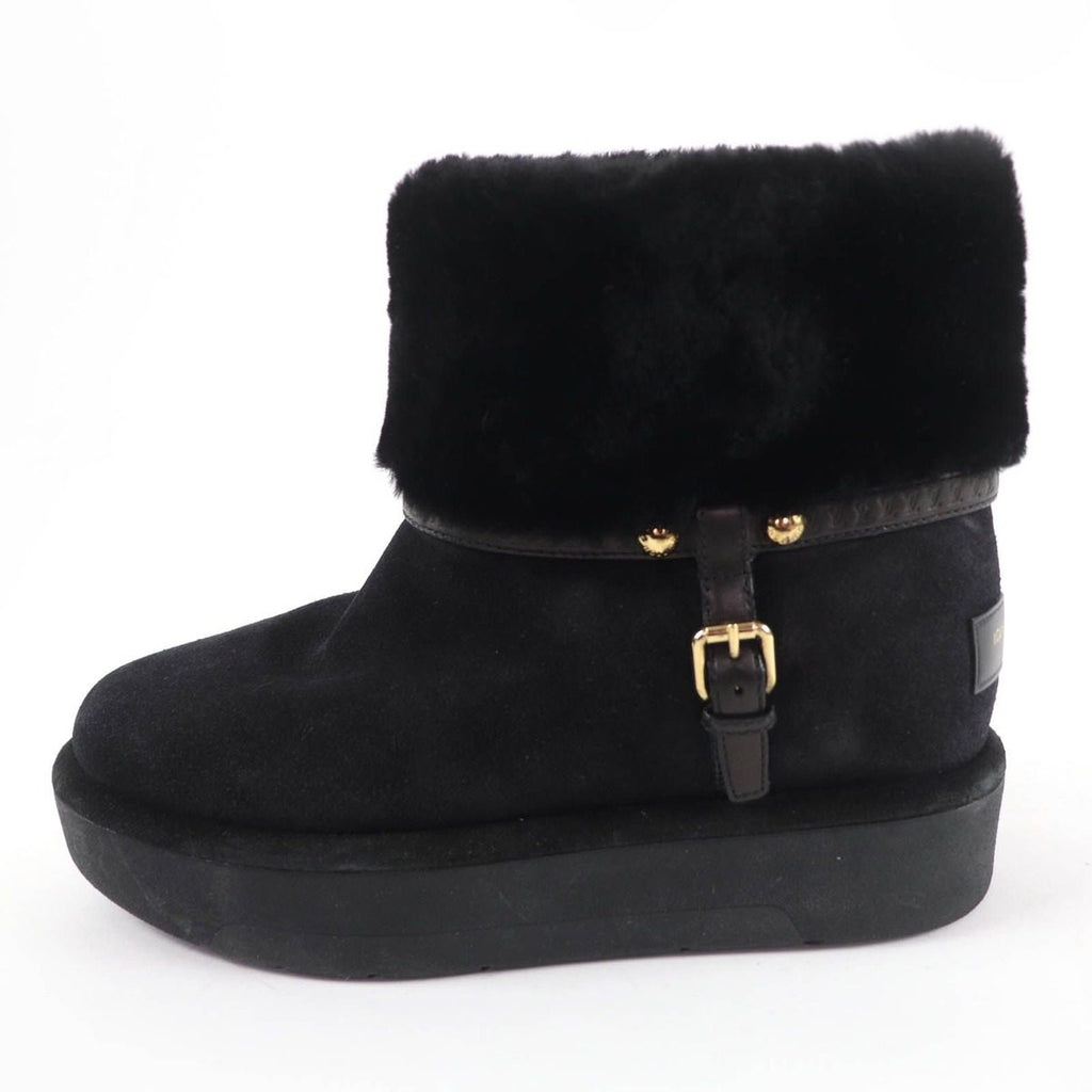 Louis Vuitton Aspen Line Shearling Belt Boot — view 4