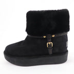 Louis Vuitton Aspen Line Shearling Belt Boot — view 4