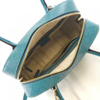 Gucci Bag Leather Blue — view 8