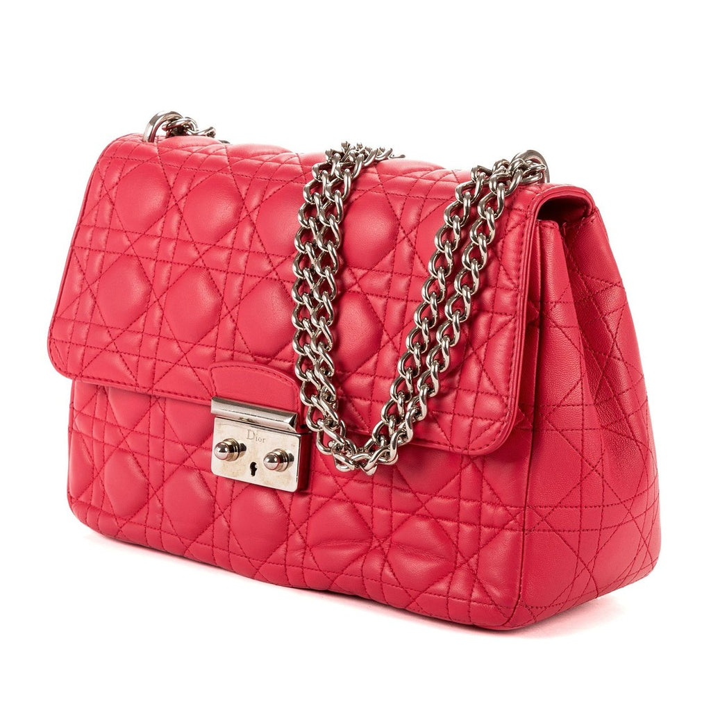 Dior Miss Pink Cannage Quilt Shoulder Bag — view 2