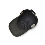 Gucci Baseball Cap Hat Gold Foil Embossed GG Black 4 Hg53 1060 Size — view 7