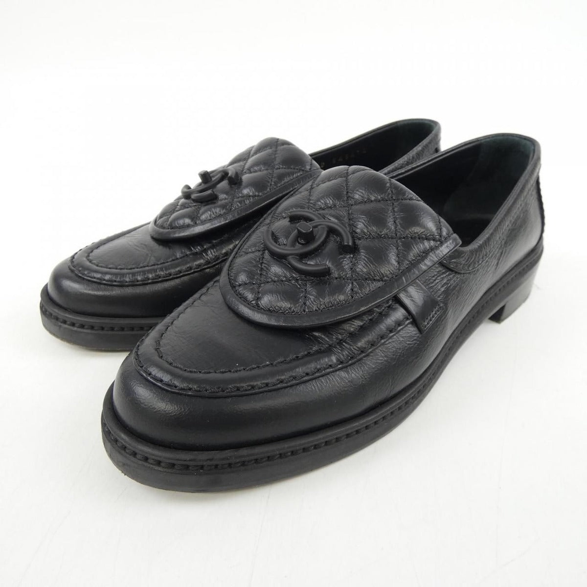 Chanel Turnlock Moccasins Shoes — view 3