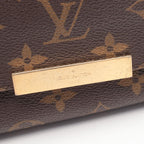 Louis Vuitton Handbag Favorite MM Canvas Leather — view 7