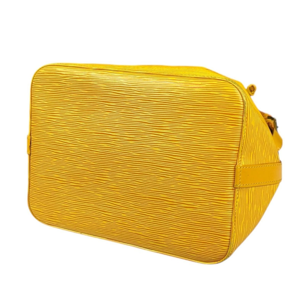 Louis Vuitton Petit Noe Epi Shoulder Bag Yellow — view 5