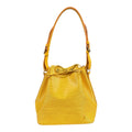 Louis Vuitton Petit Noe Epi Shoulder Bag Yellow