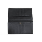 Hermes Long Wallet Men Leather Black Mc2 Fleming No Change — view 5