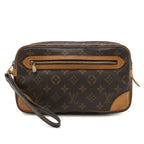 Louis Vuitton Monogram Marly Dragonne GM Second Handbag Clutch