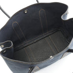Hermes Tote Garden Party PM Denim Fonce Black Canvas Navy — view 3
