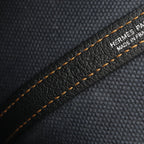 Hermes Tote Garden Party PM Denim Fonce Black Canvas Navy — view 5
