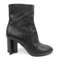 Louis Vuitton Monogram Pattern Debossed Boots
