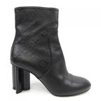 Louis Vuitton Monogram Pattern Debossed Boots