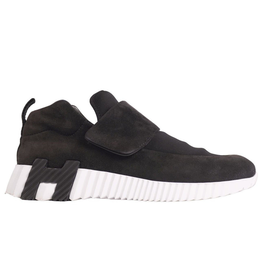 Hermes Sneakers H Car Cut Suede Dress — view 6