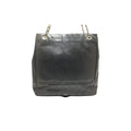 Chanel 0 Quilted GD Leather Chain Tote