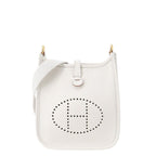 Hermes Evelyne TPM Amazon Gris Perle Gold Handbag