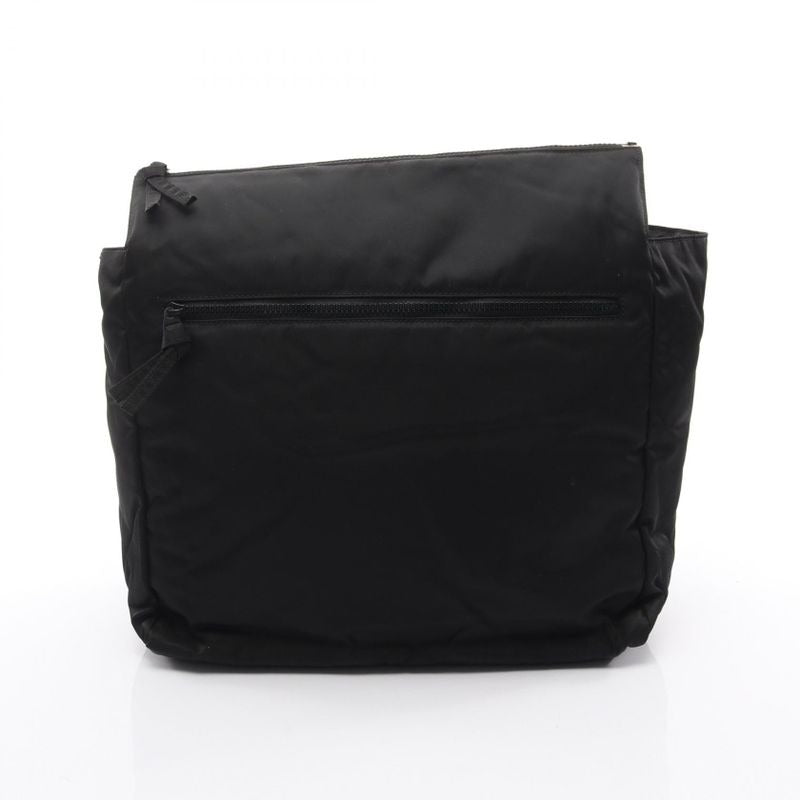 Bottega Veneta Second Bag Clutch Black Nylon