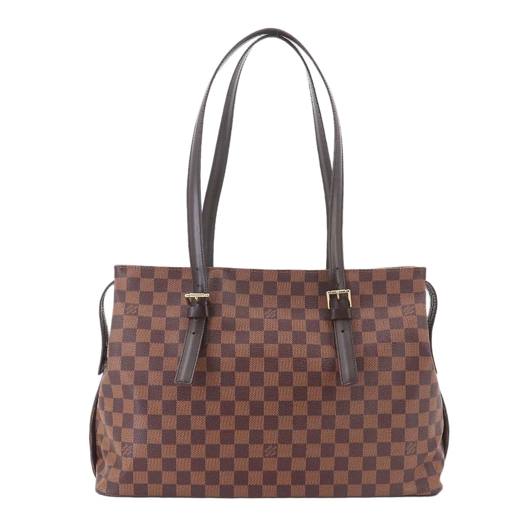 Louis Vuitton Damier Chelsea Tote Ebene Brown