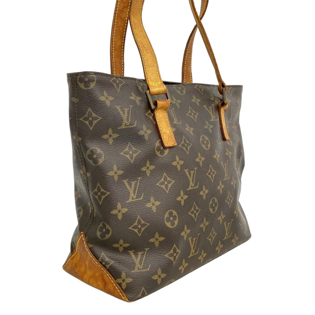 Louis Vuitton Shoulder Bag Monogram Cabas Piano Brown — view 2