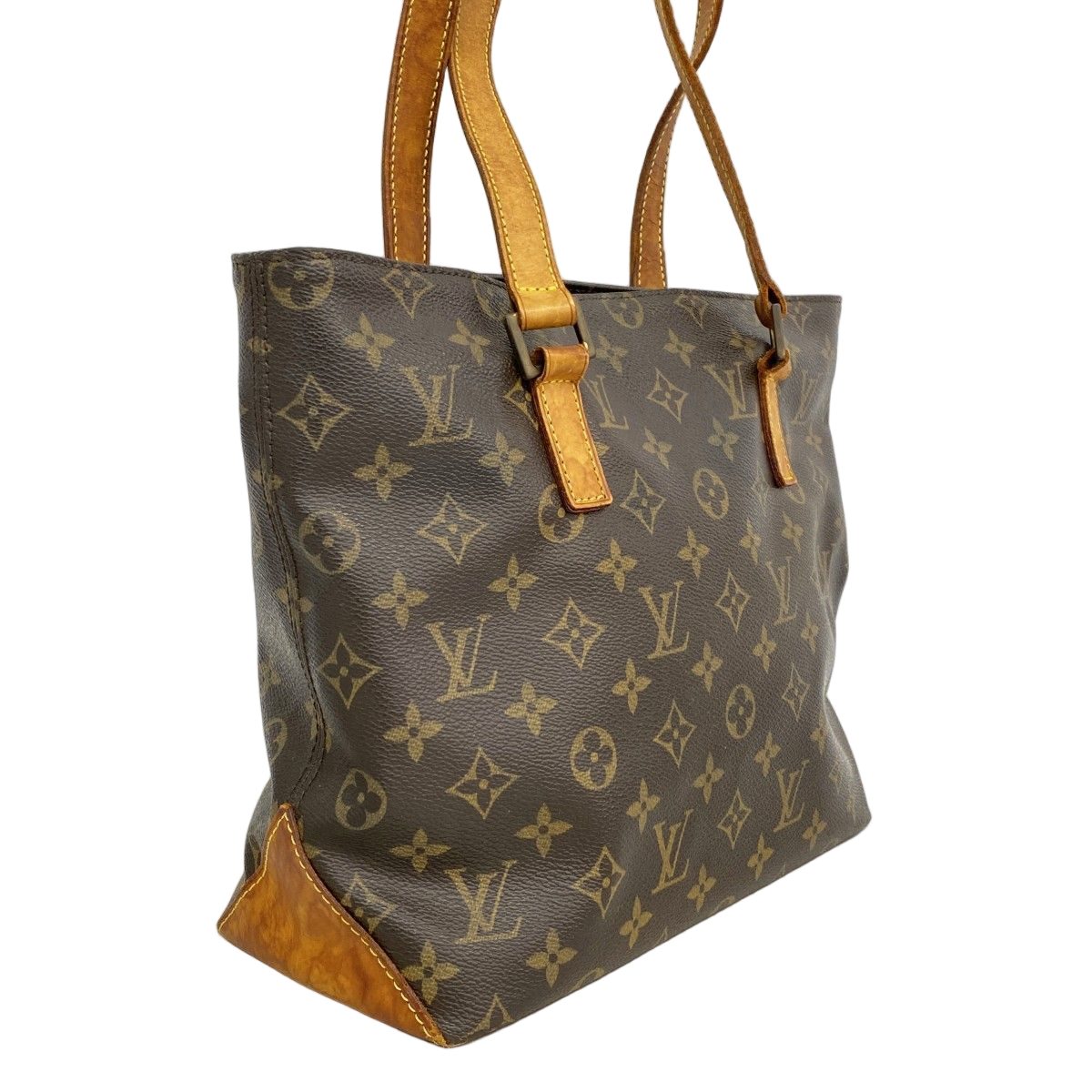 Louis Vuitton Shoulder Bag Monogram Cabas Piano Brown — view 2