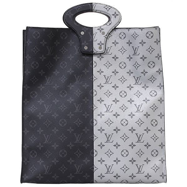 Louis Vuitton Monogram Pacific Eclipse Split Line Design Tote Bag Handbag