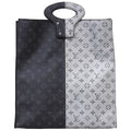 Louis Vuitton Monogram Pacific Eclipse Split Line Design Tote Bag Handbag