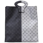 Louis Vuitton Monogram Pacific Eclipse Split Line Design Tote Bag Handbag