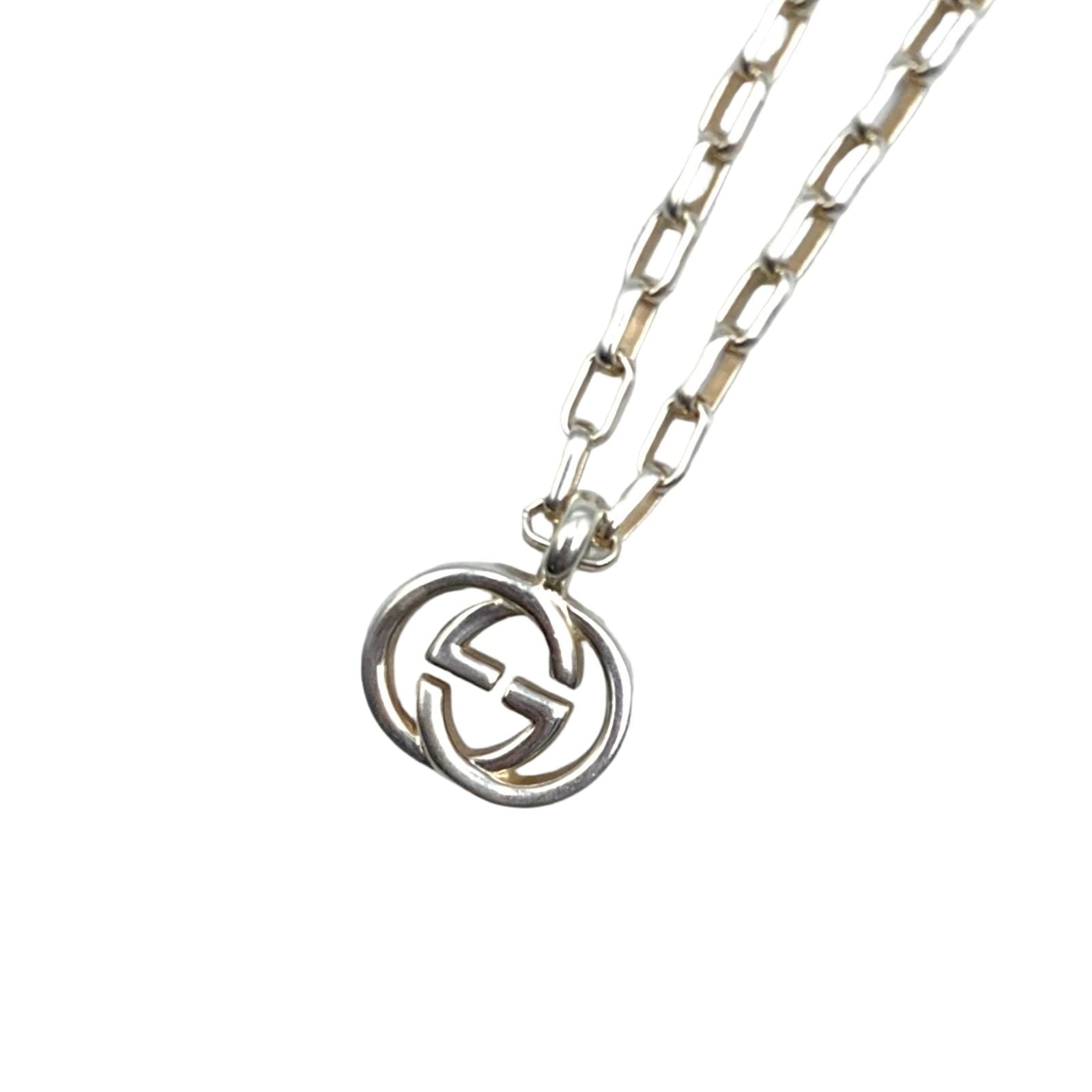 Gucci GG Mark Silver Necklace