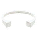 Hermes Clou de Forge Silver Bangle ST