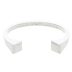 Hermes Clou de Forge Silver Bangle ST