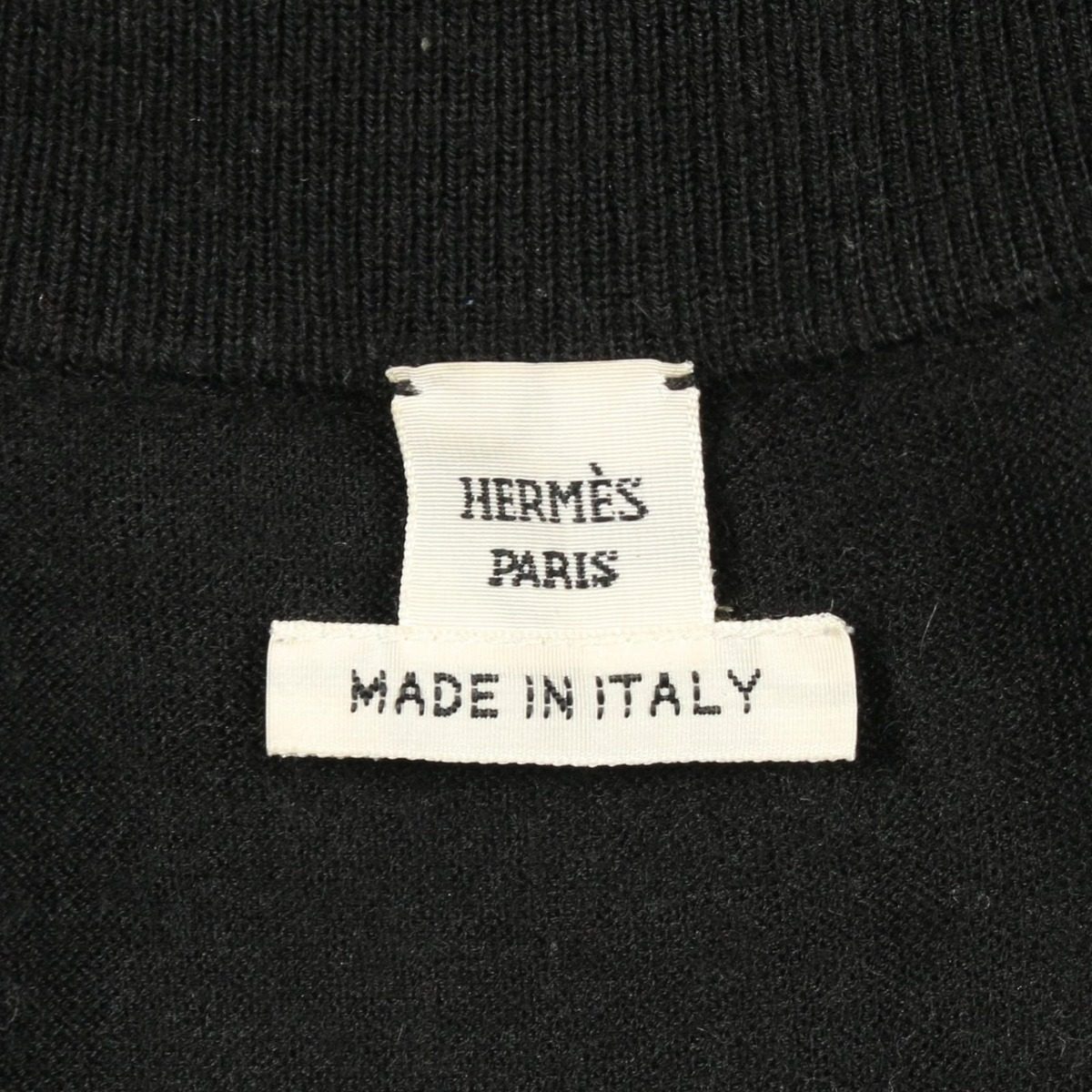 Hermes Knit Twill Lane Harnais de Cour Cashmere Silk Scarf — view 3