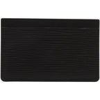 Louis Vuitton Porte Cartes Sample Epi Leather Noir Black Card Case