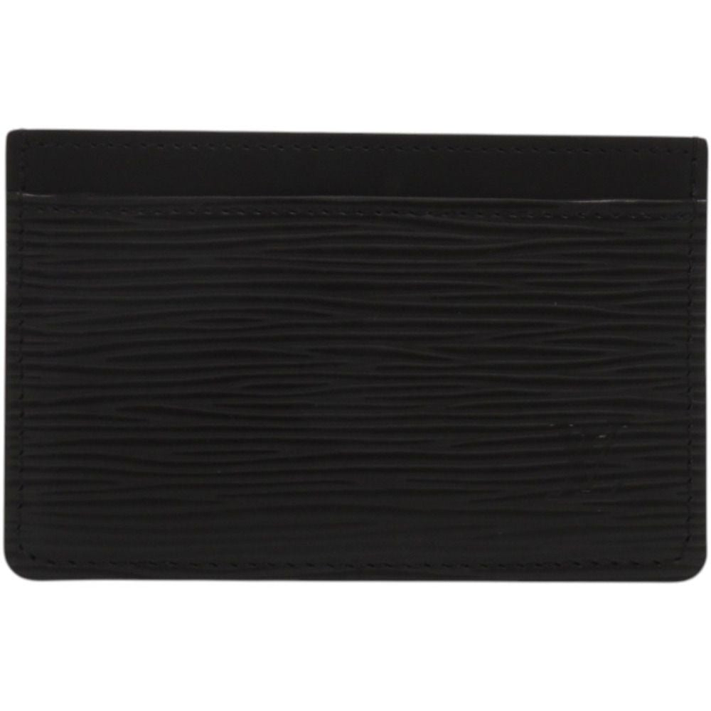 Louis Vuitton Porte Cartes Sample Epi Leather Noir Black Card Case