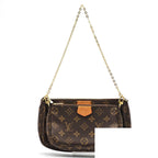 Louis Vuitton Multi Pochette Accessoires 2-Way Shoulder Bag Khaki Strap