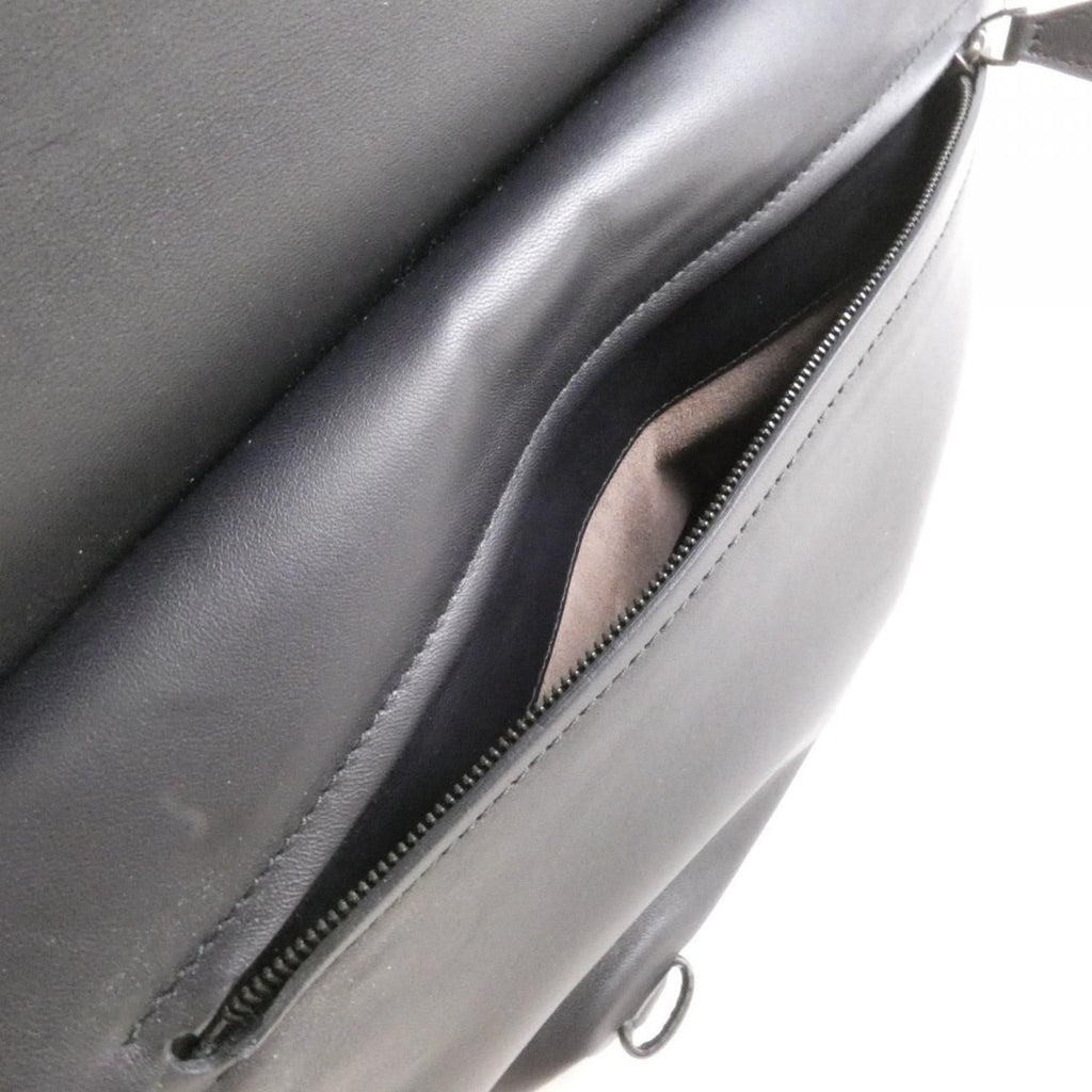 Bottega Veneta Backpack Leather Black — view 9