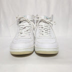 Louis Vuitton Rivoli Line Sneakers High Cut Monogram White Embossed Shoes — view 4
