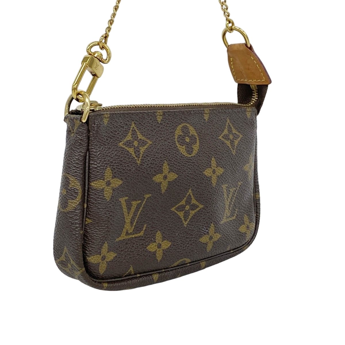 Louis Vuitton Pouch Monogram Mini Pochette Brown — view 2
