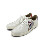 Hermes Quicker Sneakers Shoes Leather White Red Blue Pegase Pegasus