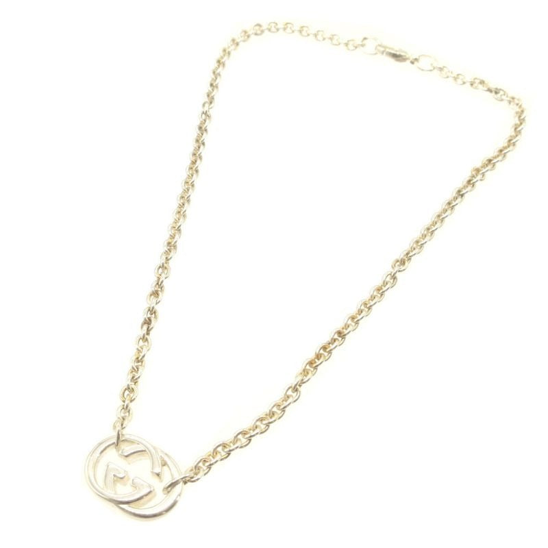 Gucci Interlocking G 925 Silver 0263 Necklace