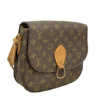 Louis Vuitton Shoulder Bag Monogram Saint Cloud GM Brown — view 2
