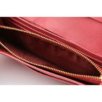 Prada Wallet Long 1 M1132 Saffiano Metal Peonia — view 8