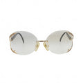 Dior Vintage Rimless Sunglasses Gradient Lens Gold